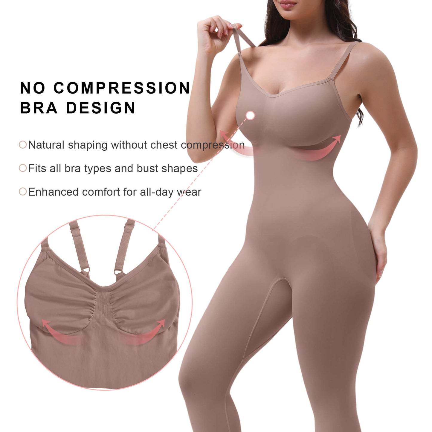 3-in-1 Seamless Full Body Compression Legging Bodysuit